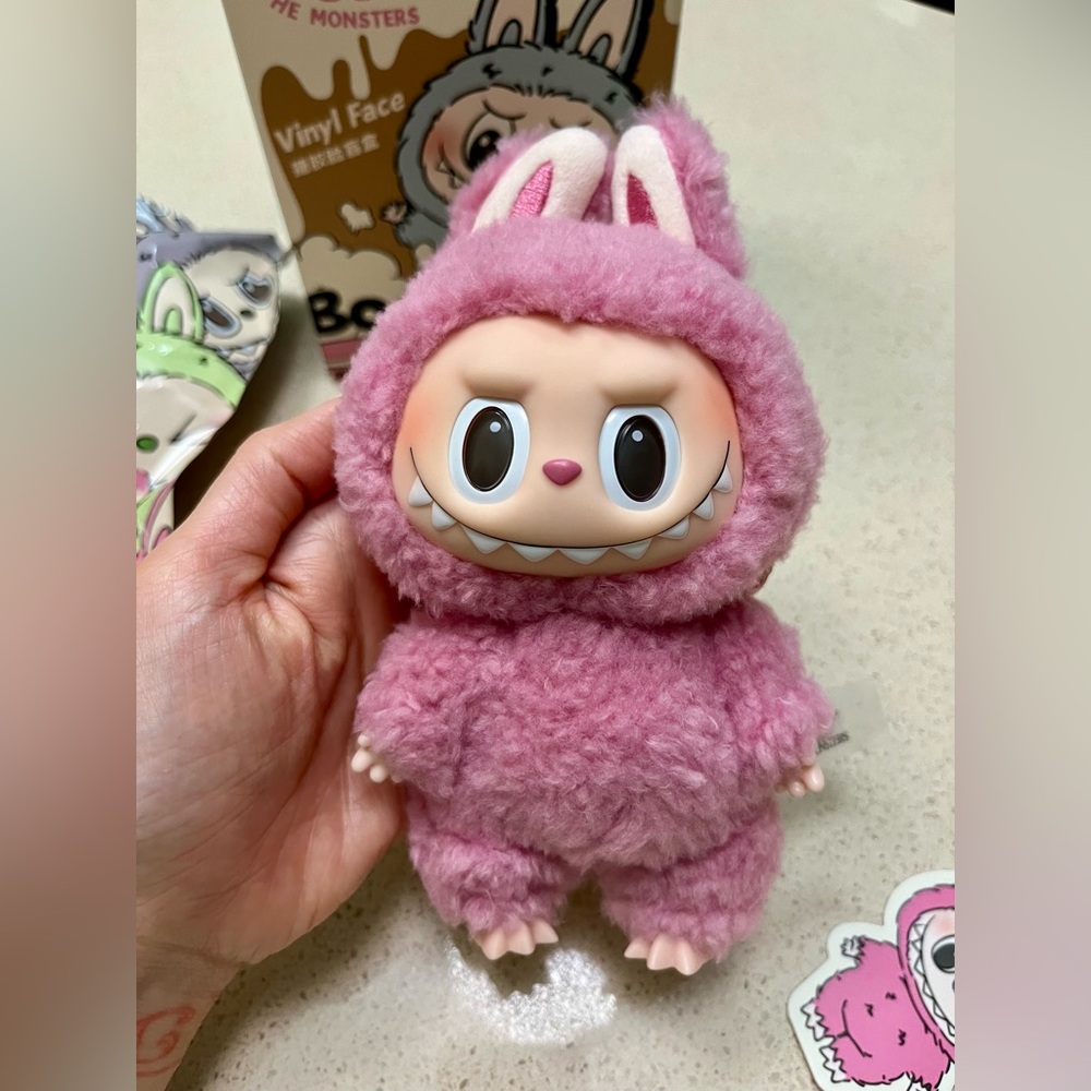 LABUBU The Monsters Macaron Pink Lychee Berry 6.5”